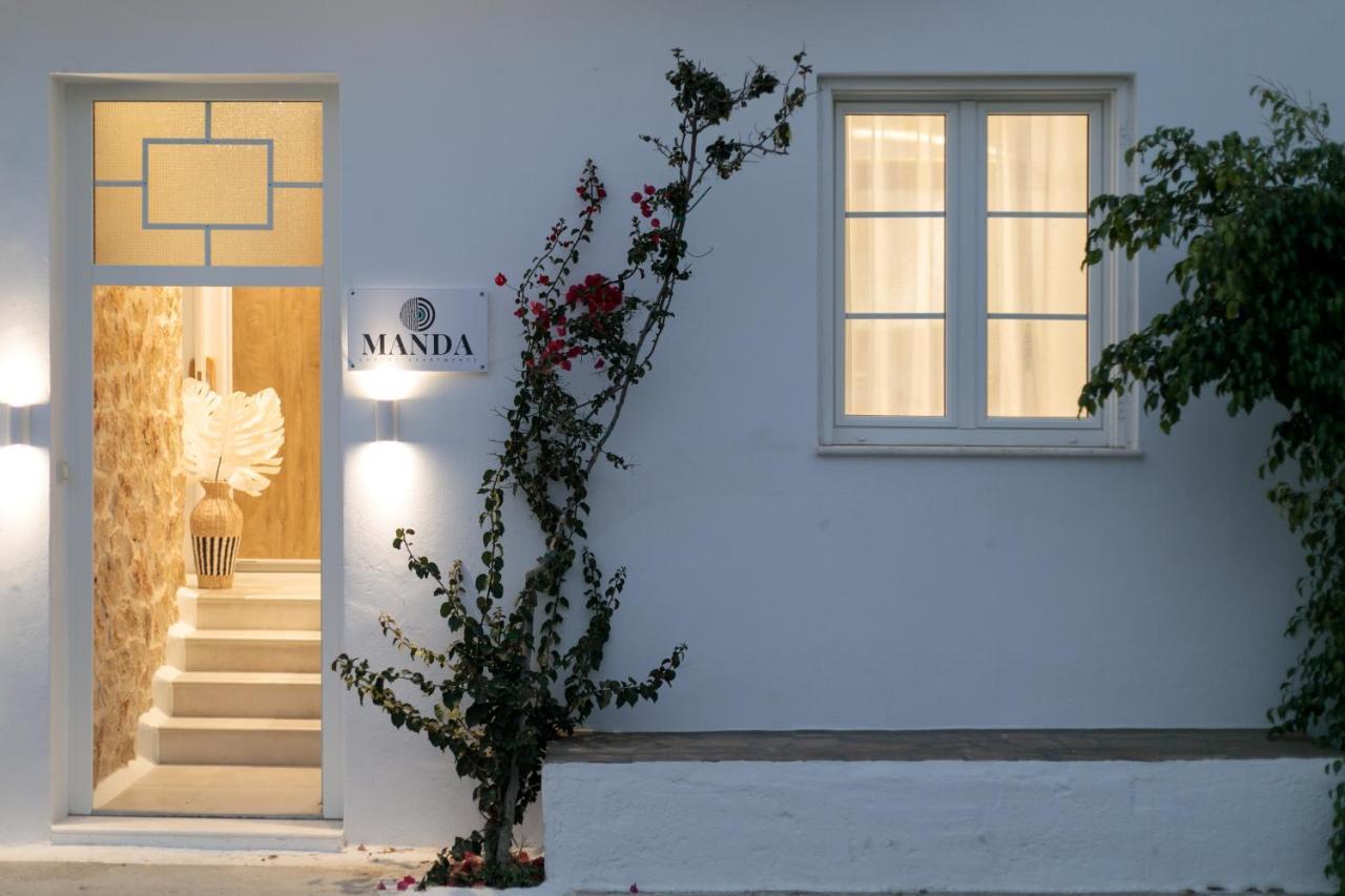 Naxos City Manda Luxury Apartments מראה חיצוני תמונה