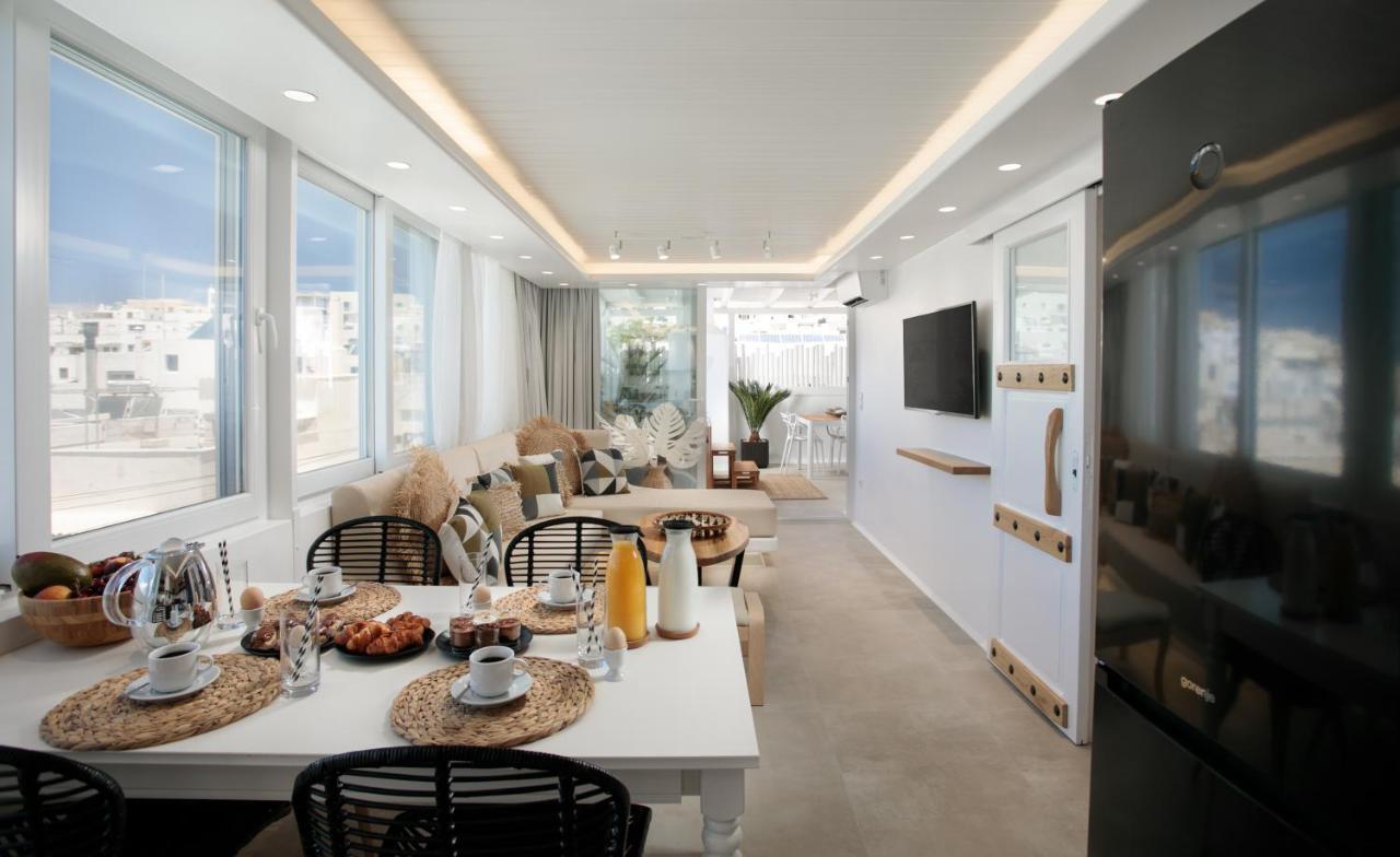 Naxos City Manda Luxury Apartments מראה חיצוני תמונה