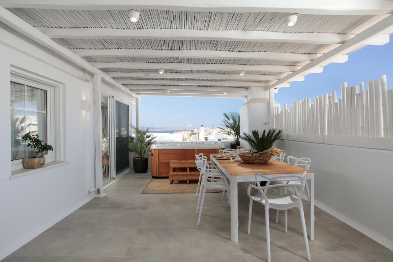 Naxos City Manda Luxury Apartments מראה חיצוני תמונה